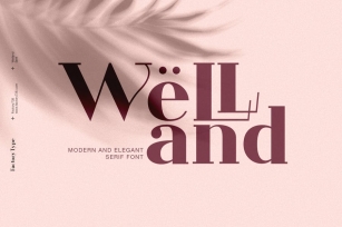 Welland Font Download