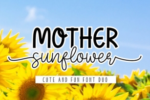 Mother Sunflower Font Download