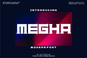 Megha Font Download