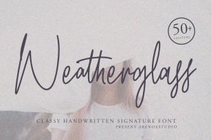 Weatherglass Font Download