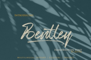 Bentley Script Font Download