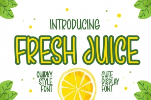 Fresh Juice Font Download