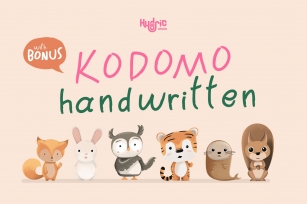 Kodomo Handwritten Font Download