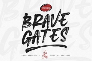 Brave Gates Font Download