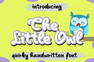 The Little Owl Font Download