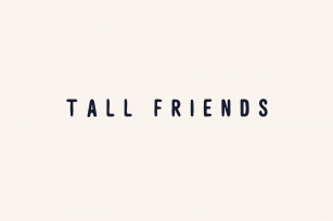TALL FRIENDS Font Download