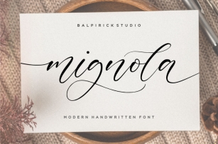 mignola Modern Handwritten Font Font Download