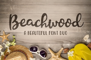 Beachwood Font Duo Font Download