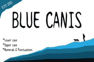 Blue Canis Font Download