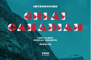 GreatCanadian-font family Font Download