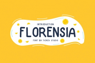 Florensia-Handwritten Display Font Font Download