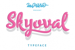 Skyoval Typeface Font Download