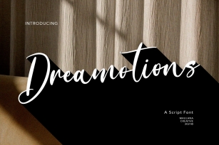Dreamotions Handwritten Script Font Download