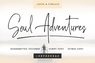 Soul Adventures Cyrillic Font Download