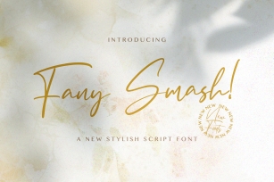 Fany Smash Font Download