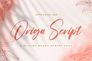 Origa Scrip Font Download