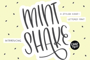 Mint Shake Font Download