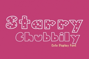 Starry Chubbily Font Download