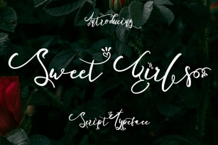 Sweet Girls Font Download