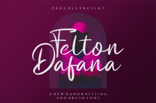 Felton Dafana_brush font Font Download