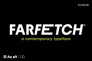Farfetch Typeface Font Download
