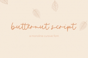 Butternut Script Font Download
