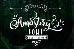 Amastery Font Duo + Extras Font Download