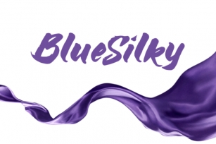 BlueSilky Typeface Font Download