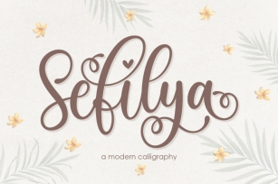 Sefilya | Beauty Script Font Download