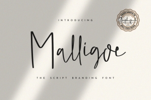 Malligoe  The Script Branding Font Font Download