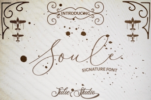 Soule Signature Font Font Download
