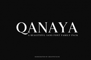 Qanaya Serif Font Family Pack Font Download
