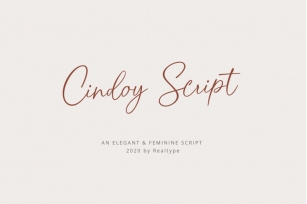 Cindoy Script Font Download