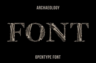 Archaeology Font Download