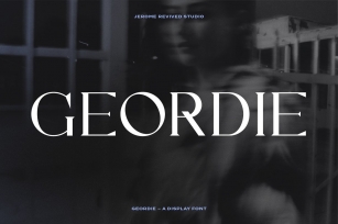 Geordie Display Font Download
