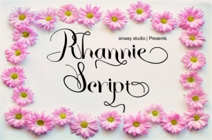 Rhannie Script Font Download