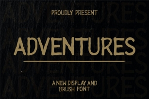 Adventures Dislay Font Font Download