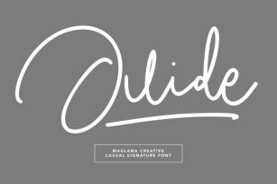 Juide Casual Signature Font Font Download