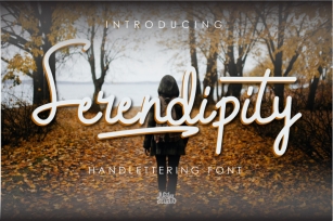 Serendipity Hand Lattering Font Download