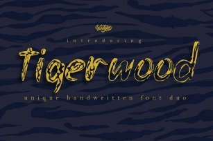 Tigerwood Font Download