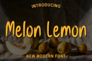 Melon Lemon Font Download