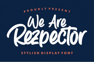 Rezpector || Stylish Display Font Font Download