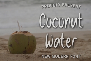 Coconut Water Font Download