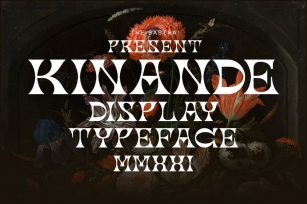 Kinande Display Typeface Font Download