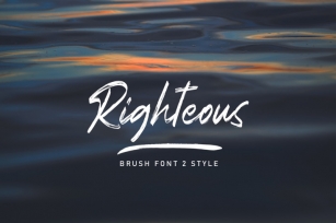 Righteous Handwritten Typeface Brush Font Download