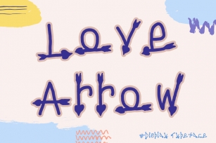Love Arrow Font Download