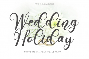 Wedding Holiday Font Download