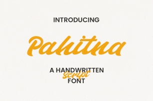 Pahitna Handwritten Script Font Font Download