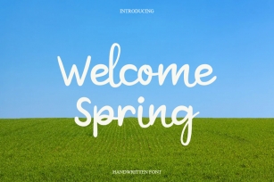 Welcome Spring Font Download