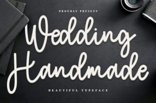 Wedding Handmade Font Download